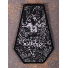 Нашивка Crucifier - Thy Sulfur Throne On High Black ткана