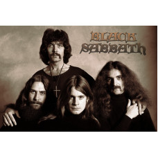 Постер на банерній основі Black Sabbath 4