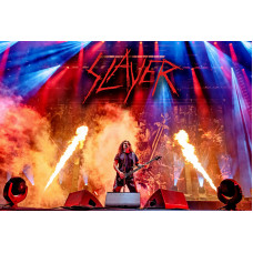 Постер на банерній основі Slayer On Stage