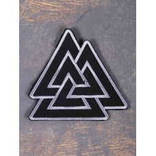Нашивка Valknut вишита фігурна