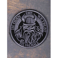 Нашивка Odin вишита кругла