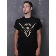 Футболка Ad Hominem - Napalm For All - Kaiser (Gildan) чорна
