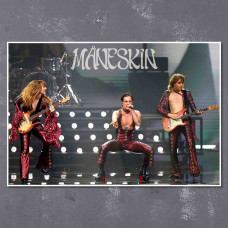 Постер на банерній основі Maneskin 3