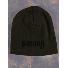 Шапка біні Pantera вишита оливкова