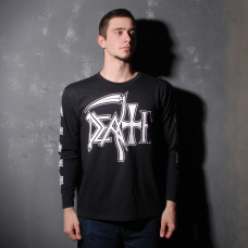 Лонгслів Death Logo White (FOTL) чорний