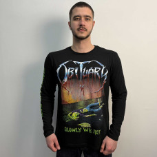 Лонгслів Obituary - Slowly We Rot (FOTL) чорний