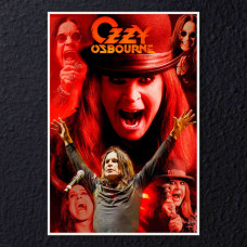 Постер на банерній основі Ozzy Osbourne 8