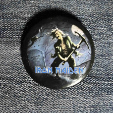 Значок Iron Maiden - The Reincarnation Of Benjamin Breeg круглий