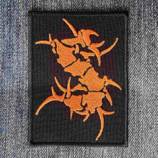 Нашивка Sepultura - S Brown Logo вишита