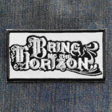 Нашивка Bring Me The Horizon вишита біла