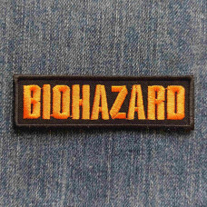 Нашивка Biohazard Orange Logo вишита
