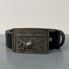 Ремінь шкіряний West Legend чорний