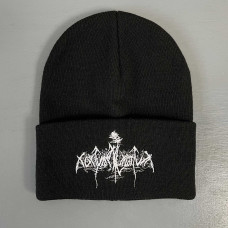 Шапка біні Nokturnal Mortum - Істина (Verity) White Logo вишита чорна