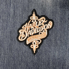 Нашивка Harley Davidson Motorcycles вишита фігурна