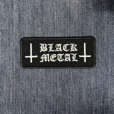 Нашивка Black Metal вишита