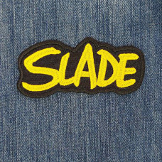 Нашивка Slade Yellow Logo вишита фігурна