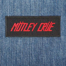 Нашивка Motley Crue Red Logo вишита