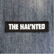 Нашивка The Haunted White Logo вишита