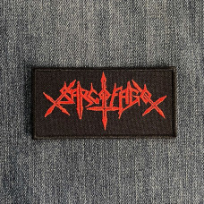 Нашивка Sarcofago Red Logo вишита