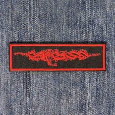 Нашивка Carcass Red Logo вишита