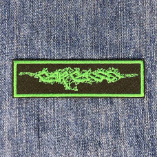 Нашивка Carcass Green Logo вишита