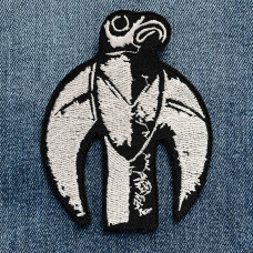 Нашивка Scythian Symbol 5 біла вишита