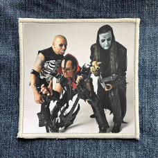 Нашивка Misfits Band Photo друкована біла кайма