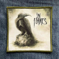 Нашивка In Flames - Sounds Of A Playground Fading друкована зелена кайма