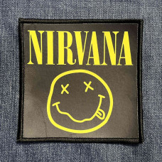 Нашивка Nirvana Smile друкована