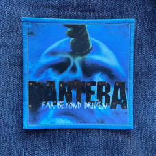 Нашивка Pantera - Far Beyond Driven друкована блакитна кайма