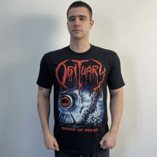 Футболка Obituary - Cause Of Death (Gildan) чорна