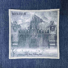 Нашивка Burzum - Det Som Engang Var друкована біла кайма
