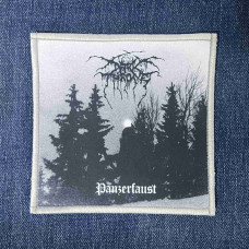 Нашивка Darkthrone - Panzerfaust друкована біла кайма