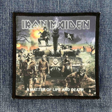 Нашивка Iron Maiden - A Matter Of Life And Death друкована