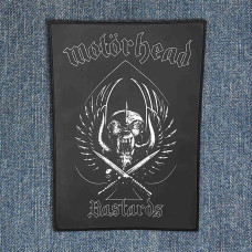 Нашивка Motorhead - Bastards друкована на спину