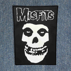 Нашивка Misfits Skull друкована на спину