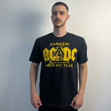 Футболка AC/DC - High Voltage (Gildan) чорна