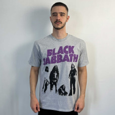 Футболка Black Sabbath - Masters Of Doom (Gildan) світло-сіра меланжева