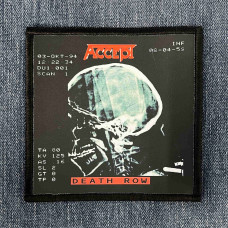 Нашивка Accept - Death Row друкована