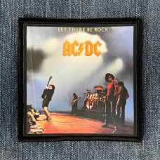 Нашивка AC/DC - Let There Be Rock друкована