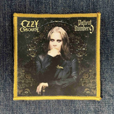 Нашивка Ozzy Osbourne - Patient Number 9 друкована бронзова кайма