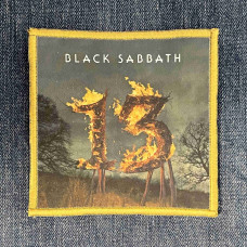 Нашивка Black Sabbath - 13 друкована бронзова кайма