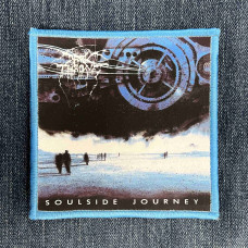 Нашивка Darkthrone - Soulside Journey друкована блакитна кайма