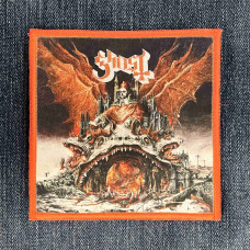 Нашивка Ghost - Prequelle друкована червона кайма
