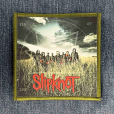 Нашивка Slipknot - All Hope Is Gone друкована оливкова кайма