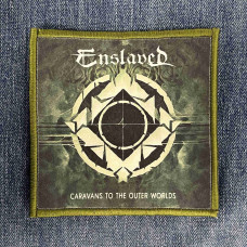 Нашивка Enslaved - Caravans To The Outer Worlds друкована оливкова кайма