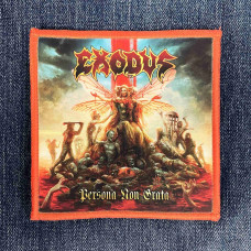 Нашивка Exodus - Persona Non Grata друкована червона кайма