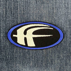 Нашивка Fear Factory - FF Logo вишита овальна