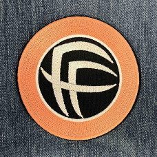Нашивка Fear Factory - FF Logo вишита кругла