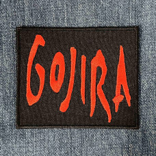 Нашивка Gojira Red Logo вишита